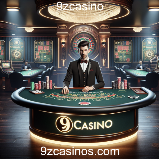 Descubra a Emoção do Casino Ao Vivo no 9zcasino